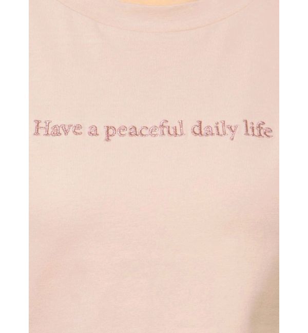 RESEXXY「ロゴ刺繍Tシャツ」|Tシャツ・カットソー|