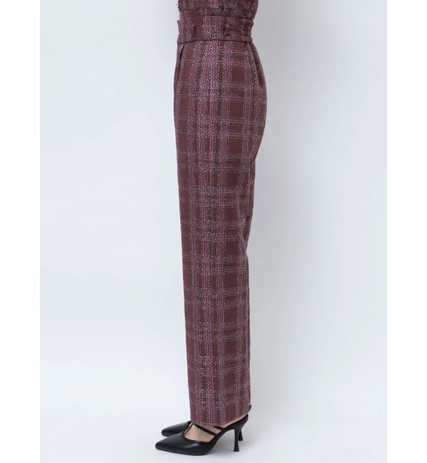 RESEXXY「ツイードワイドパンツ【セットアップ着用可能】」|その他|