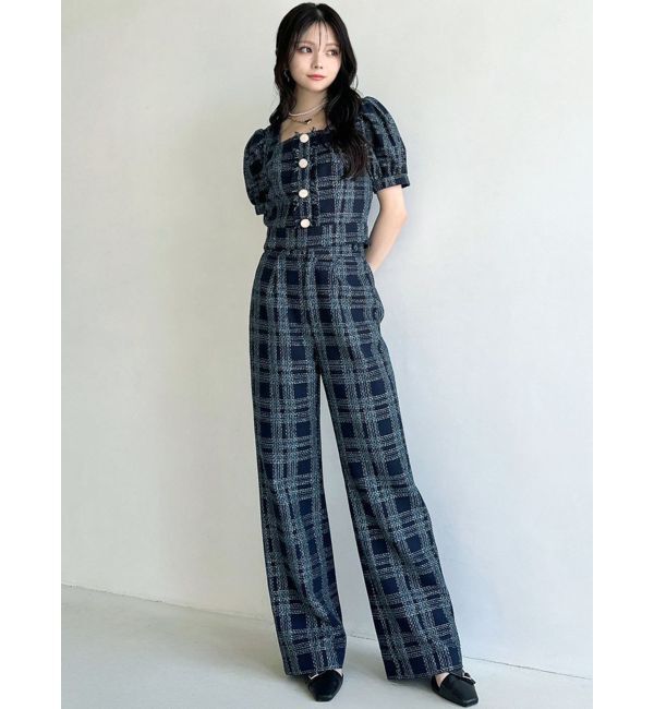 RESEXXY「ツイードワイドパンツ【セットアップ着用可能】」|その他|