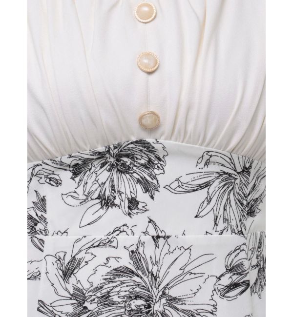 RESEXXY「フロントギャザーマーメイドワンピース」|ワンピース|