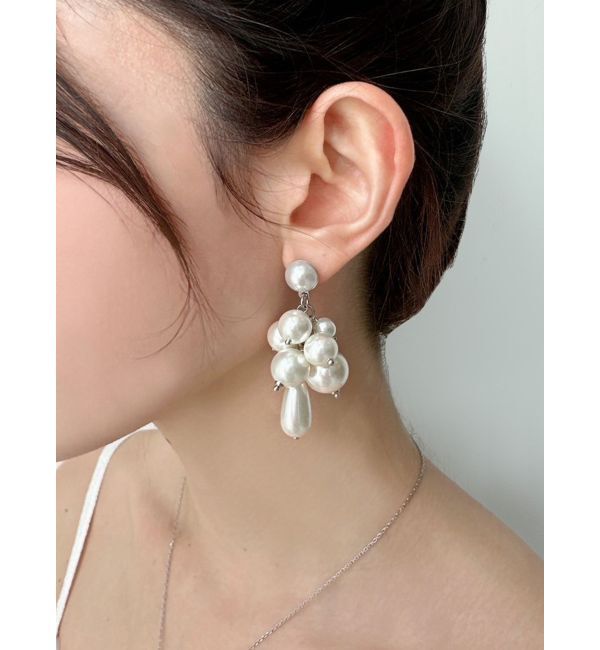 RESEXXY「メニーパールピアス」|ピアス|シルバー