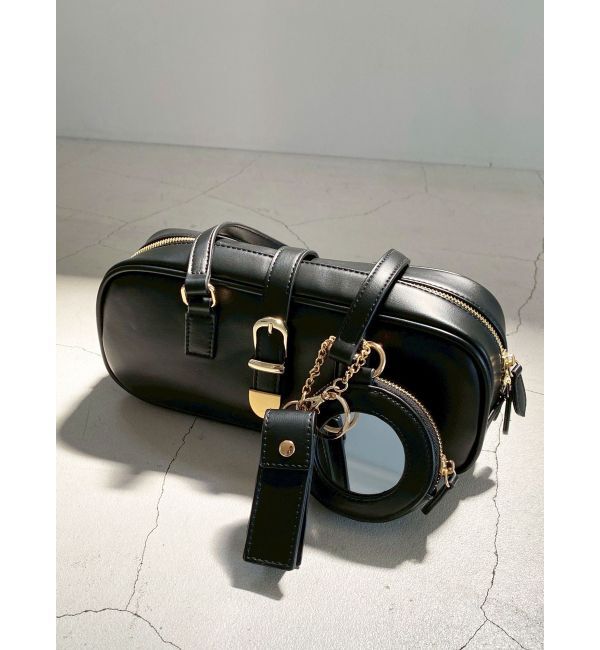 RESEXXY「チャーム付きイーストウエストバッグ」|ハンドバッグ|