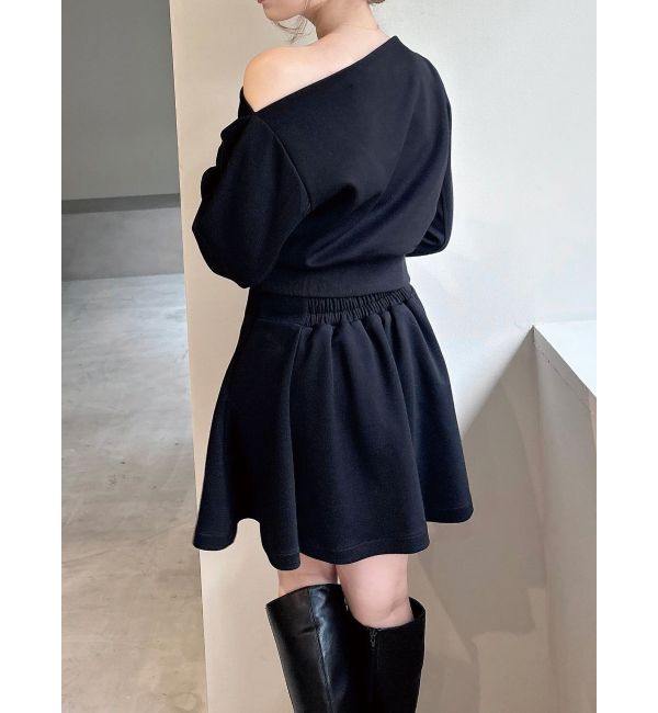 RESEXXY「スウェットフレアミニスカート【セットアップ着用可能】」|スカート|