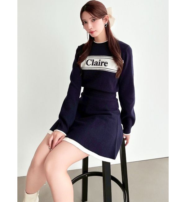 RESEXXY「バイカラージャガードニットセットアップ」|ニット・セーター|