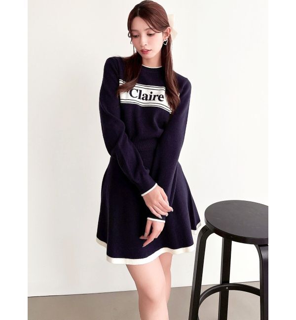 RESEXXY「バイカラージャガードニットセットアップ」|ニット・セーター|