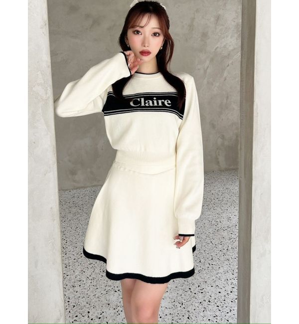 RESEXXY「バイカラージャガードニットセットアップ」|ニット・セーター|