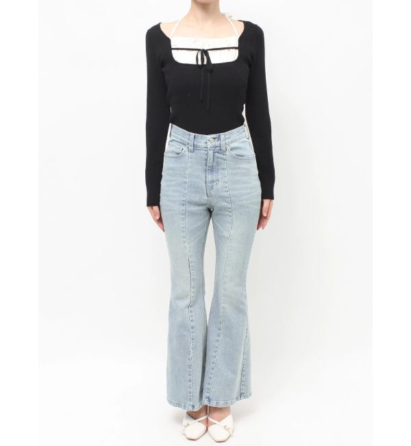 RESEXXY「ハートポケットデニムパンツ」|デニム|