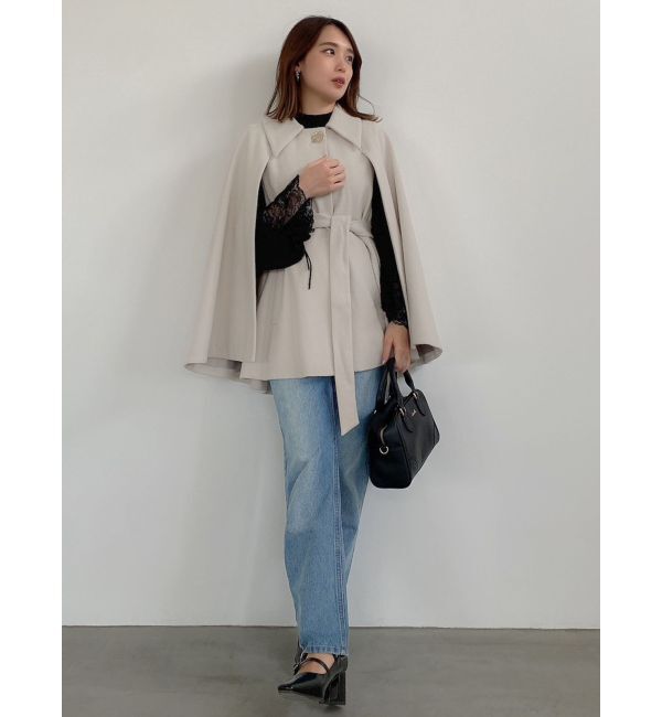 dazzlin「ケープフレアジャケットコート」|その他|