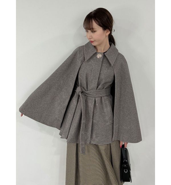 dazzlin「ケープフレアジャケットコート」|その他|