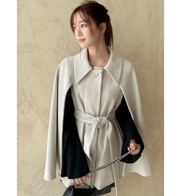 dazzlin「ケープフレアジャケットコート」|その他|