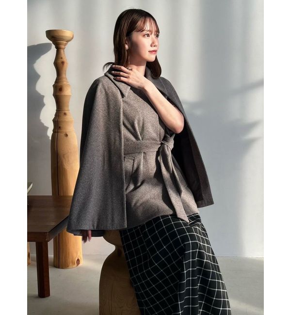 dazzlin「ケープフレアジャケットコート」|その他|