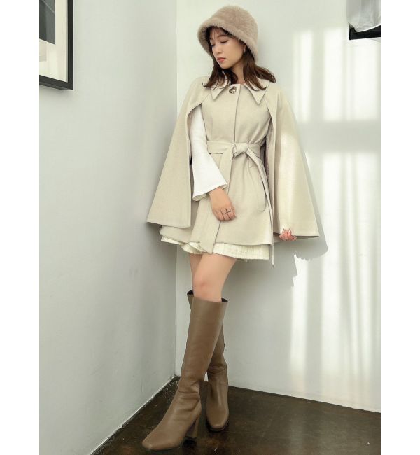 dazzlin「ケープフレアジャケットコート」|その他|