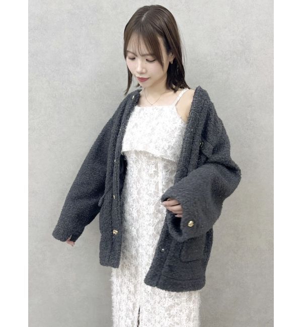 dazzlin「リボンパーティキャミワンピース」|ワンピース|