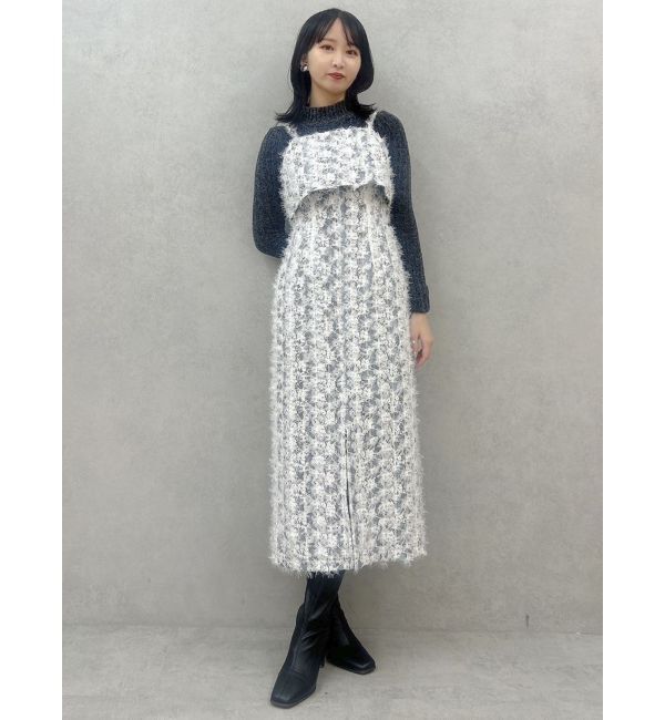 dazzlin「リボンパーティキャミワンピース」|ワンピース|