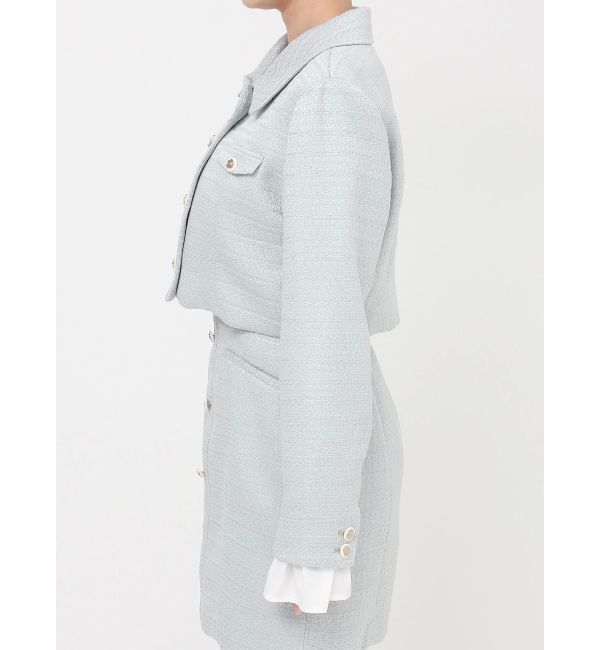 dazzlin「【セットアップ対応】2WAYスリーブツイードジャケット」|その他|