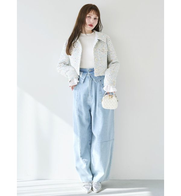 dazzlin「【セットアップ対応】2WAYスリーブツイードジャケット」|その他|