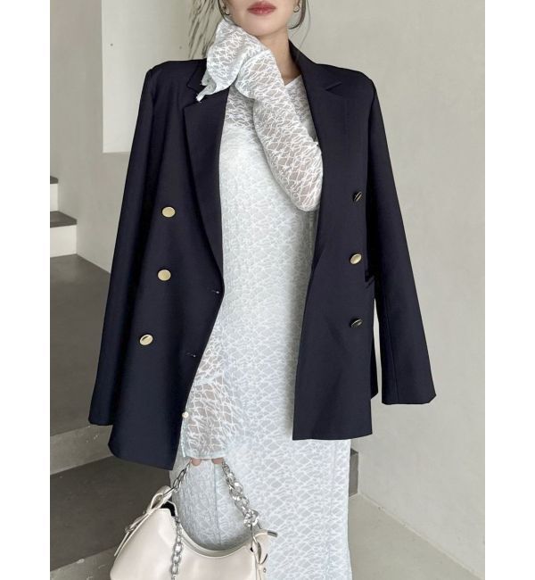 dazzlin「バックリボンレースワンピース」|ワンピース|