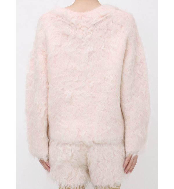 dazzlin「リップルカールVネックニット」|ニット・セーター|