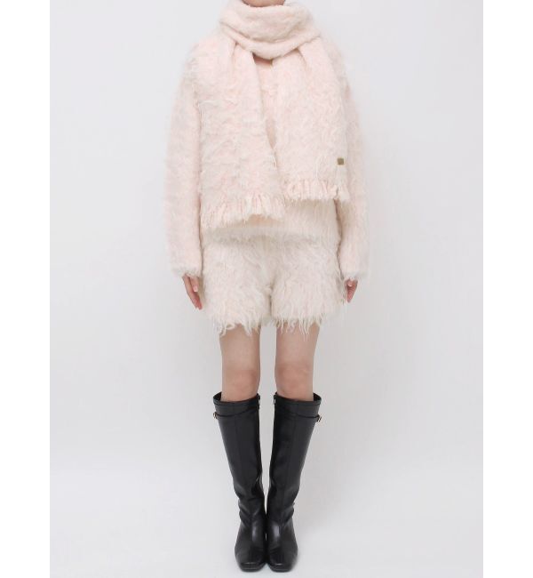 dazzlin「リップルカールVネックニット」|ニット・セーター|