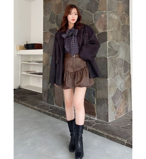 dazzlin「シャギーテーラージャケット」|テーラードジャケット|