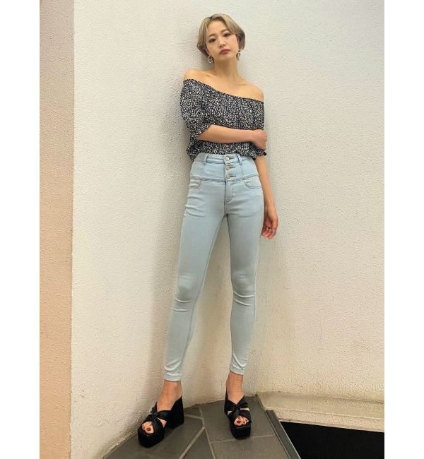 EMODA「ギャザーオフショルダートップ」|Tシャツ・カットソー|