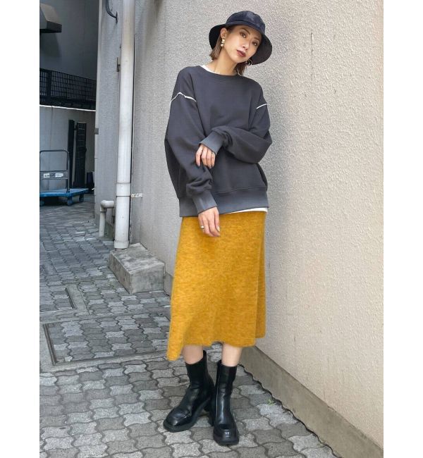 EMODA「レイヤーダメージルーズプルオーバー」|Tシャツ・カットソー|