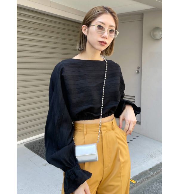 EMODA「ドルマンスリーブショートトップ」|Tシャツ・カットソー|