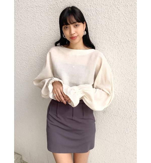 EMODA「ドルマンスリーブショートトップ」|Tシャツ・カットソー|