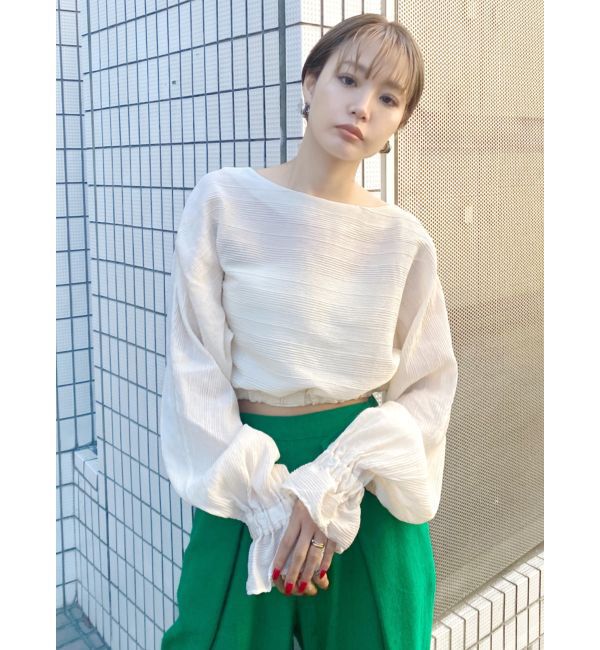 EMODA「ドルマンスリーブショートトップ」|Tシャツ・カットソー|