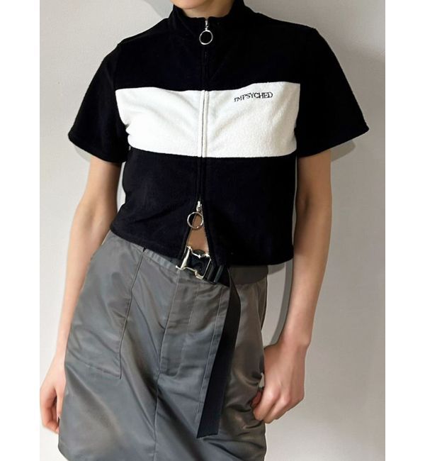 EMODA「パイルジップカラートップ」|Tシャツ・カットソー|