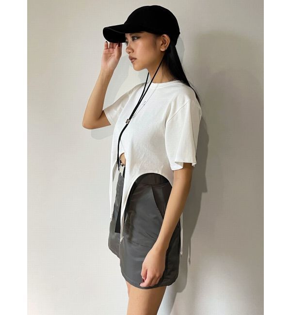 EMODA「ガーターロゴトップ」|Tシャツ・カットソー|