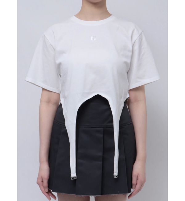 EMODA「ガーターロゴトップ」|Tシャツ・カットソー|