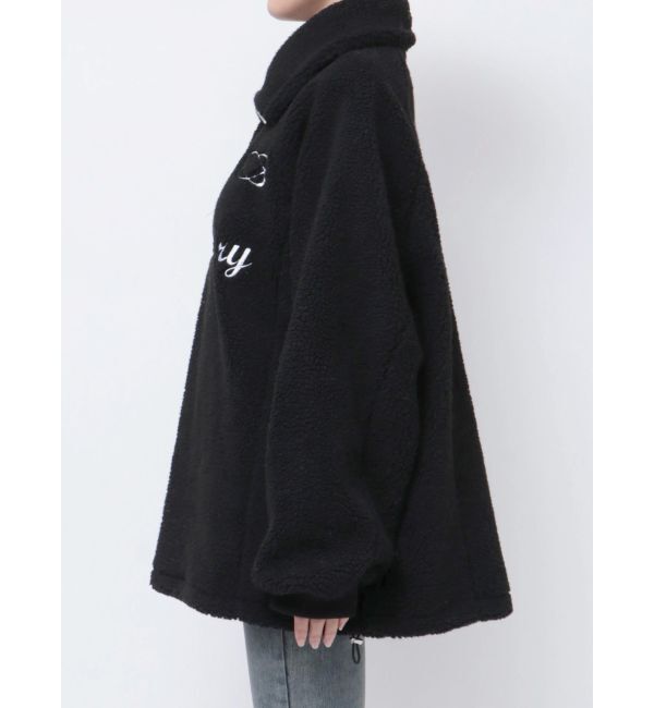 EMODA「ユニフォームボアジッププルオーバー」|Tシャツ・カットソー|