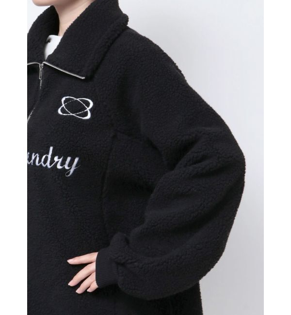 EMODA「ユニフォームボアジッププルオーバー」|Tシャツ・カットソー|