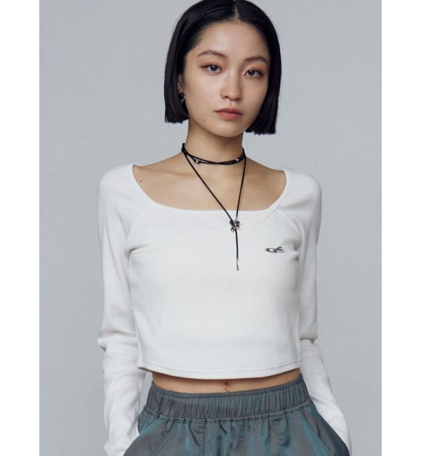 EMODA「クロスクロップドトップ」|Tシャツ・カットソー|