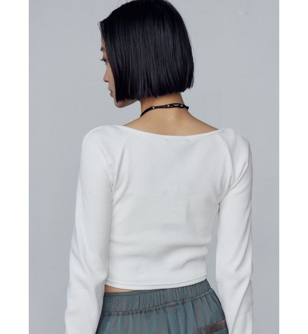 EMODA「クロスクロップドトップ」|Tシャツ・カットソー|