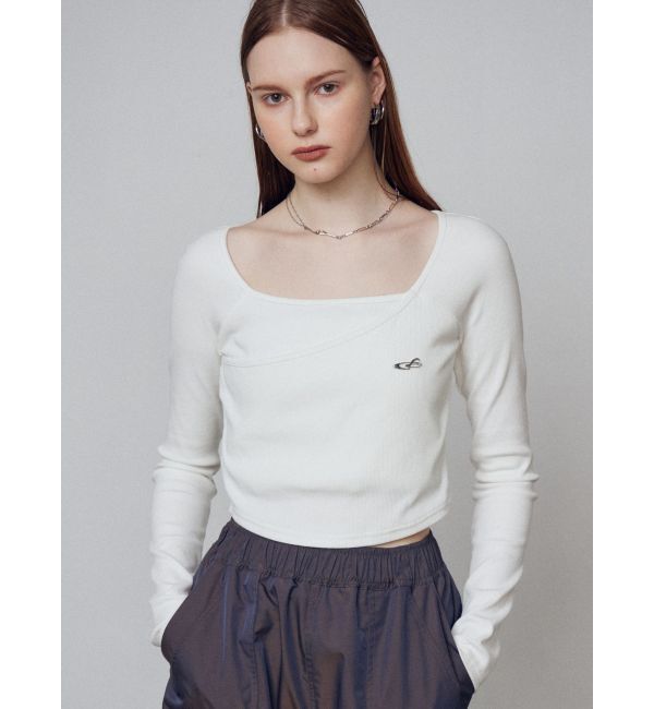 EMODA「クロスクロップドトップ」|Tシャツ・カットソー|