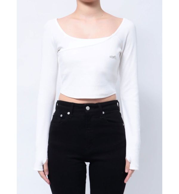 EMODA「クロスクロップドトップ」|Tシャツ・カットソー|