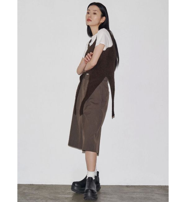 EMODA「【VEQUM】MIXTURE HALTER KNIT」|ニット・セーター|