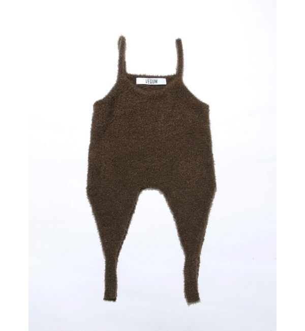 EMODA「【VEQUM】MIXTURE HALTER KNIT」|ニット・セーター|