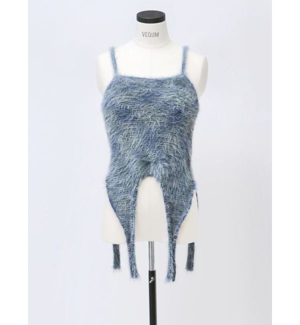 EMODA「【VEQUM】MIXTURE HALTER KNIT」|ニット・セーター|