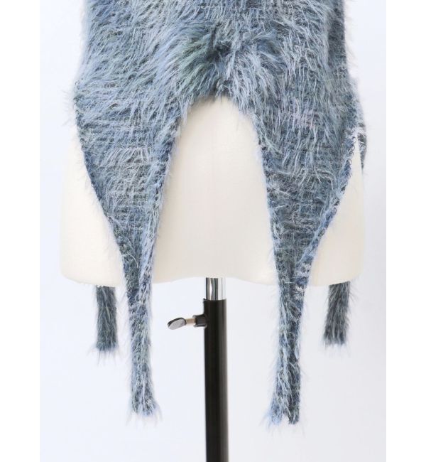 EMODA「【VEQUM】MIXTURE HALTER KNIT」|ニット・セーター|