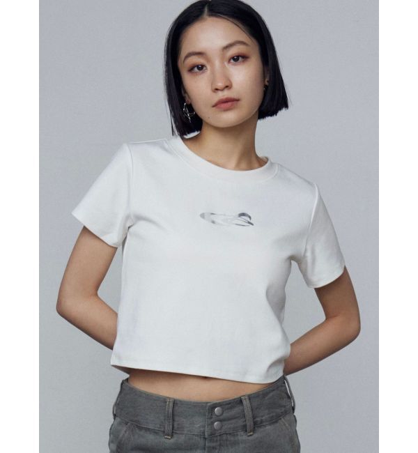 EMODA「ロゴグラデーションミニマルTシャツ」|Tシャツ・カットソー|