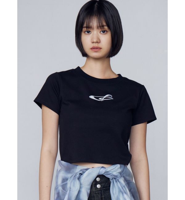 EMODA「ロゴグラデーションミニマルTシャツ」|Tシャツ・カットソー|