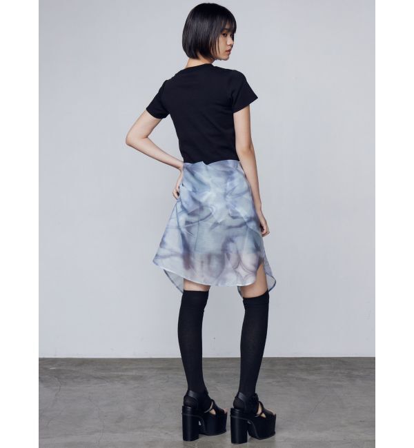 EMODA「ロゴグラデーションミニマルTシャツ」|Tシャツ・カットソー|