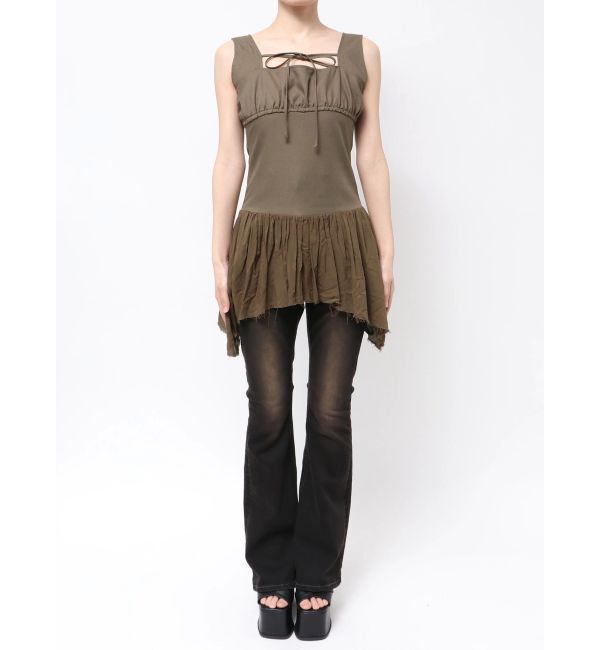 EMODA「カットヘムタイトップ」|Tシャツ・カットソー|