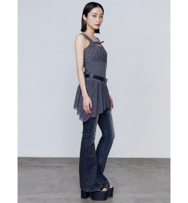 EMODA「カットヘムタイトップ」|Tシャツ・カットソー|