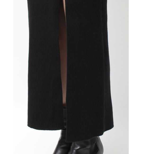 EMODA「チョーカーギャザーフィットニットワンピース」|ワンピース|