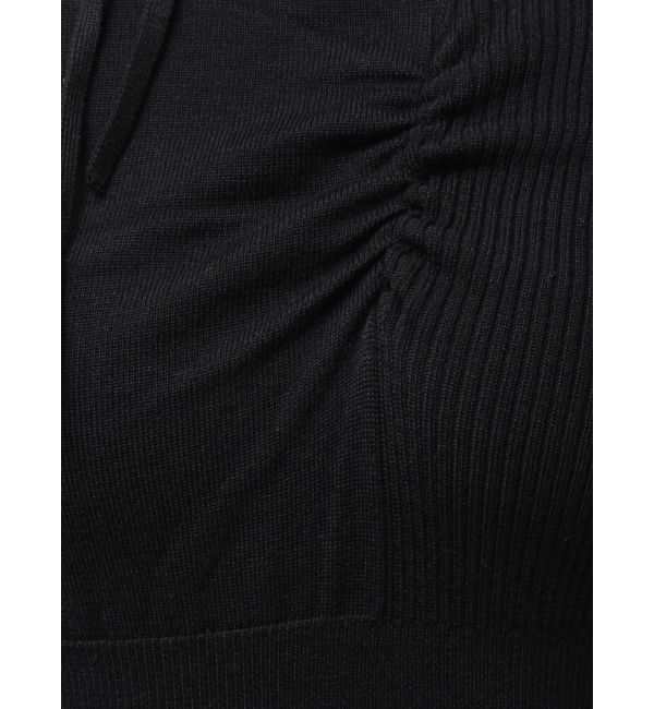 EMODA「チョーカーギャザーフィットニットワンピース」|ワンピース|