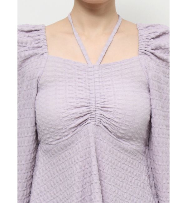 MERCURYDUO「ドロストチュニックカットソー」|Tシャツ・カットソー|